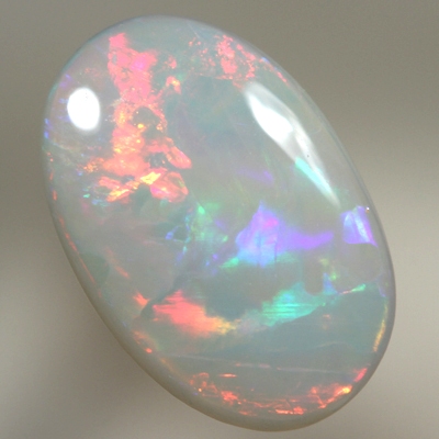 SOLID SEMI BLACK OPAL Flaming with bright and crisp colours